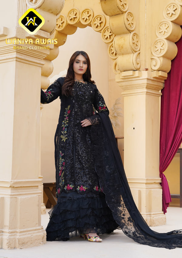 3 PIECE STITCHED EMBROIDERED SUIT MAXI-01